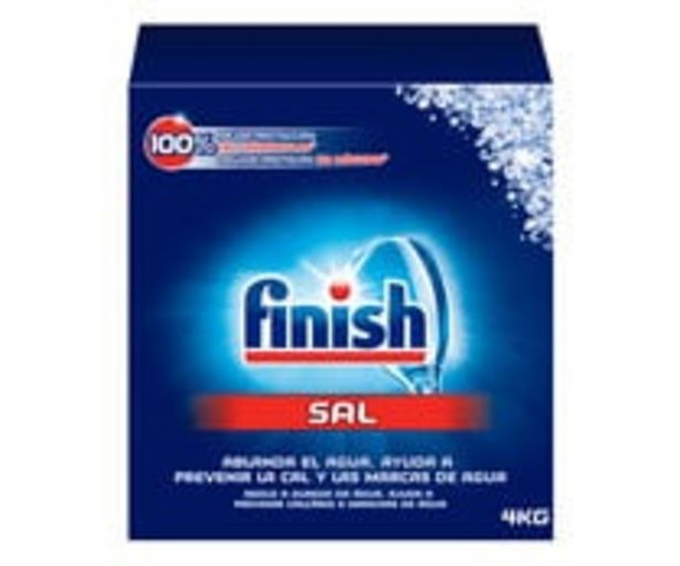 Oferta de Sal protección lavavajillas FINISH 4 kg. por 6,08€