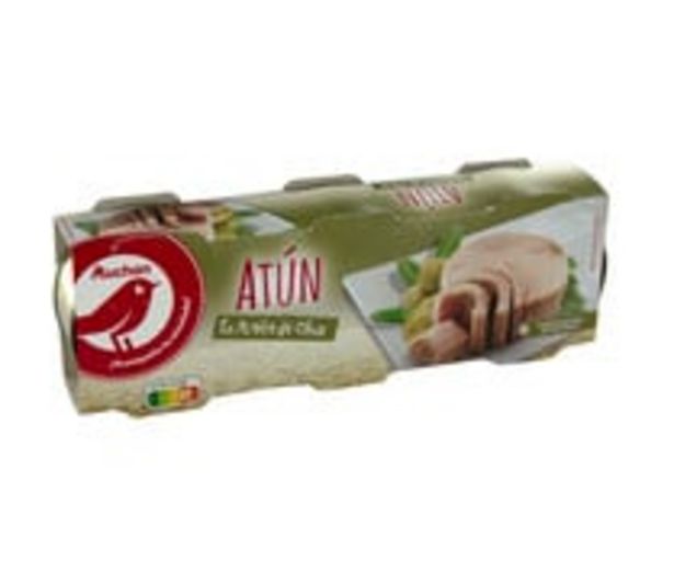 Oferta de Atún en aceite de oliva PRODUCTO  ALCAMPO pack 3 uds. x 52 g. por 1,79€