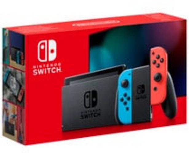 Oferta de Consola Nintendo Switch con joy con color azul y rojo NINTENDO. por 298,99€