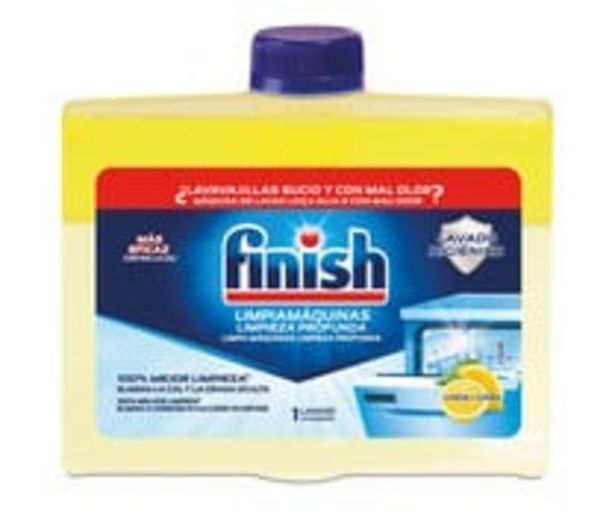 Oferta de Limpiador para lavavajillas aroma limón FINISH 250 ml. por 4,88€