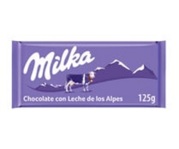 Oferta de Chocolate con leche MILKA 125 g. por 0,83€