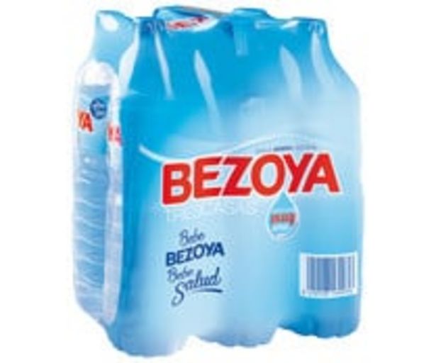 Oferta de Agua   mineral BEZOYA  botella de 1,50 l. pack de 6 uds. por 3,48€
