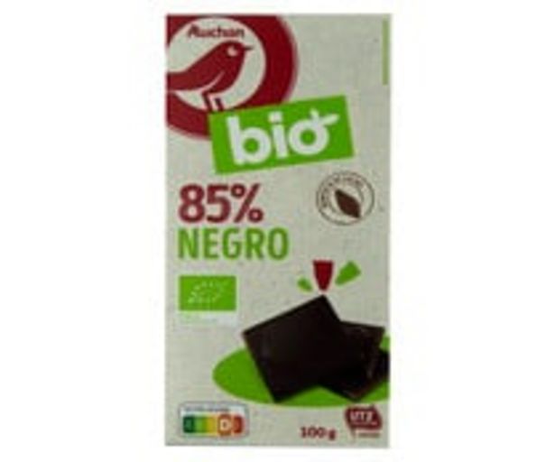 Oferta de Chocolate negro, 85 % cacao ecológico ALCAMPO ECOLÓGICO 100 g. por 1,39€
