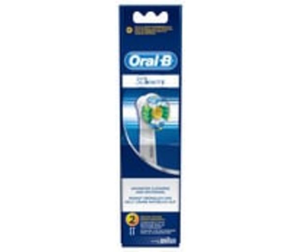 Oferta de Recambio para cepillo de dientes eléctrico ORAL B Pro bright 2 uds por 11,75€