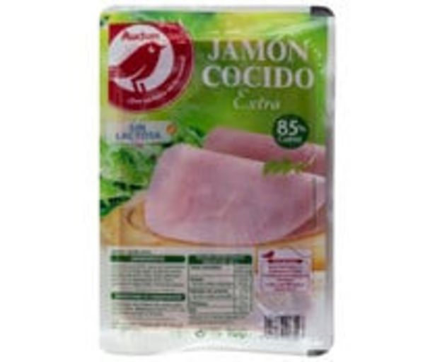 Oferta de Jamón cocido de categoria extra, cortado en lonchas PRODUCTO ALCAMPO 250 g. por 2,23€