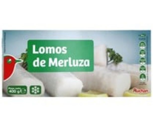 Oferta de Lomos de merluza, limpios y ultracongelados PRODUCTO ALCAMPO 400 g. por 2,98€