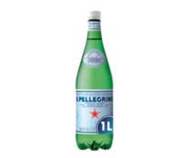 Oferta de Agua mineral con gas SAN PELLEGRINO  botella de 1 l. por 1,09€