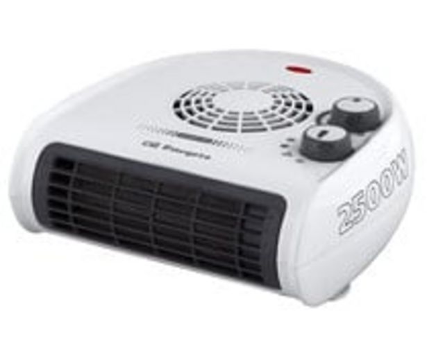 Oferta de Calefactor ORBEGOZO FH5030, potencia max: 2500W, 2 niveles de calor, función ventilación, termostato. por 32,9€