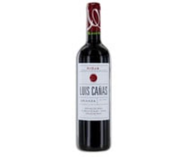 Oferta de Vino tinto crianza con denominación de origen Rioja LUIS CAÑAS botella de 75 cl. por 10,48€