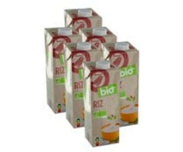 Oferta de Bebida  de arroz ALCAMPO ECOLÓGICO brick de 1 litro pack de 6 uds. por 5,88€