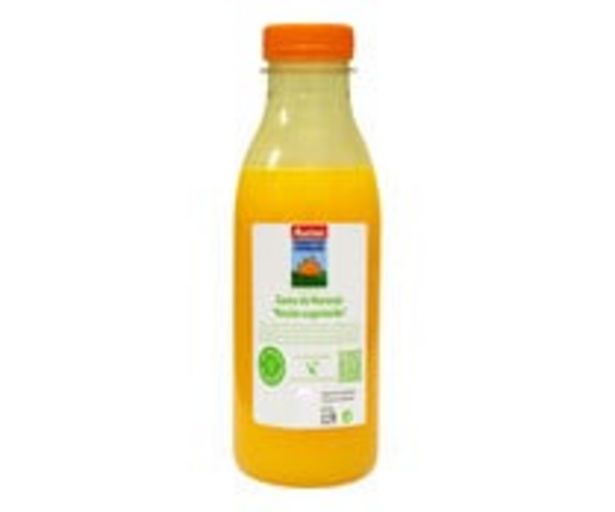 Oferta de Zumo de naranja natural, recién exprimido ALCAMPO PRODUCCIÓN CONTROLADA 1 l. por 3,69€