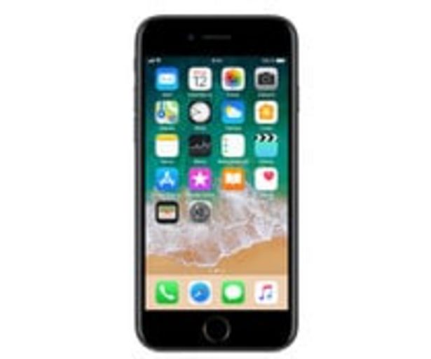 Oferta de Smartphone 11,93cm (4,7") iPHONE 7 Negro reacondicionado (puesto a nuevo), A10, 128GB, 1334 x 750px, 12 Mpx, iOS 10. por 199€