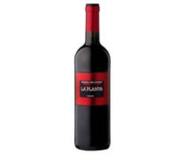 Oferta de Vino  tinto roble con denominación de origen Ribera del Duero LA PLANTA botella de 75 cl. por 8,34€