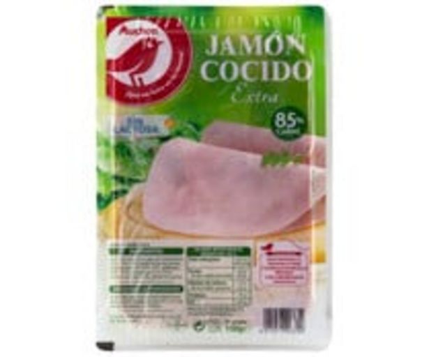 Oferta de Jamón  cocido de categoria extra, cortado en lonchas PRODUCTO ALCAMPO 150 g. por 1,45€