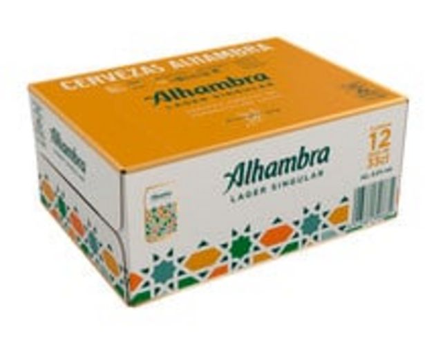 Oferta de Cervezas ALHAMBRA ESPECIAL pack de 12 uds. x 33 cl. por 5,87€