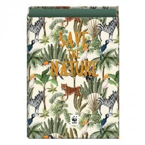Oferta de Carpeta folio 4 anillas 40mm WWF Save the Nature por 3,98€ en Dideco