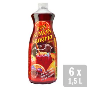Oferta de Sangría La más vendida 6 uds. x 1.5L por 14€ en Don Simón