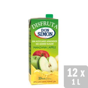 Oferta de Néctar Manzana Disfruta Néctar sin Azúcar 12 uds. x 1L por 16€ en Don Simón