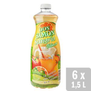 Oferta de Sangría Blanca La más vendida 6 uds. x 1.5L por 14€ en Don Simón