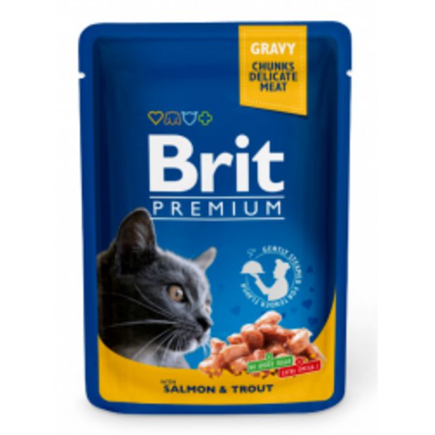 Oferta de Brit Premium Sobres Trucha... por 0,99€