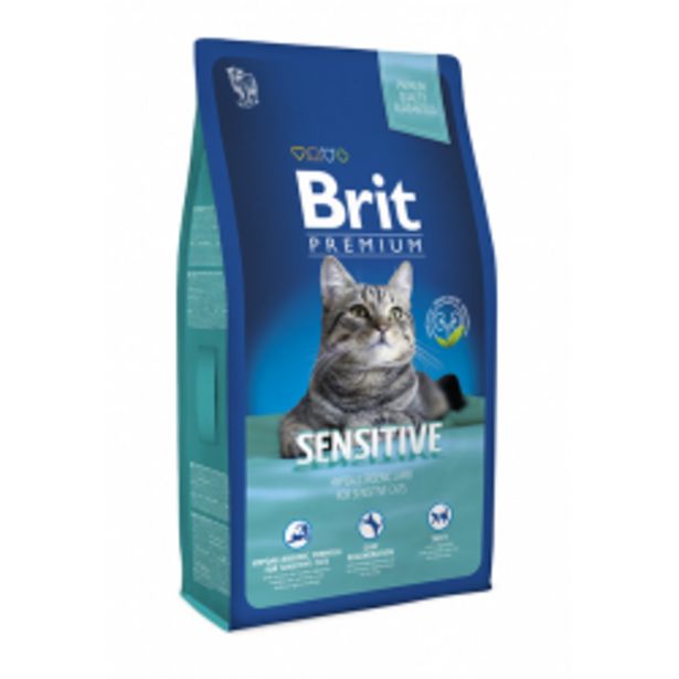 Oferta de Brit Premium Gato Sensitive por 7,95€