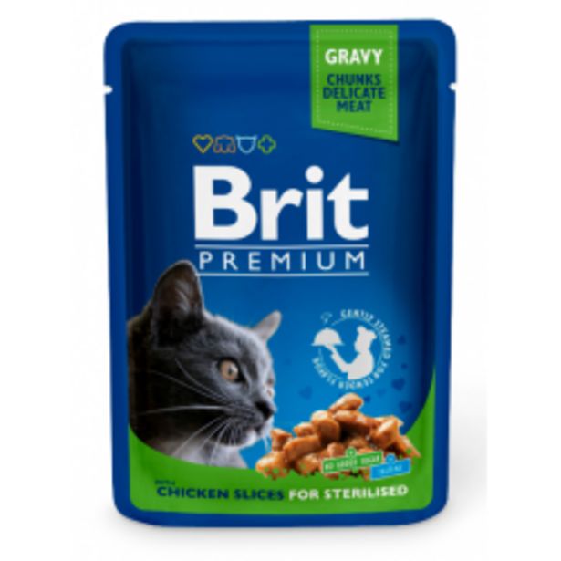 Oferta de Brit Premium Gato Sobres... por 0,99€