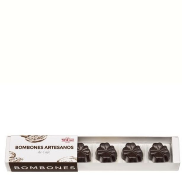 Oferta de Bombones Artesanos de Café de Chocolate Negro por 5,4€