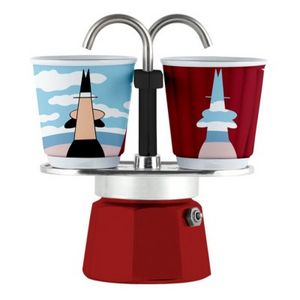 Oferta de Cafetera Set Mini Express Magritte BIALETTI por 48€ en Cafés La Mexicana