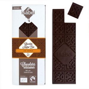 Oferta de Chocolate Negro BIO con Naranja por 4,1€ en Cafés La Mexicana
