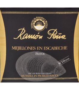 Oferta de Mejillones Fritos en Escabeche Linea Oro, 110 gr. 8/10 piezas por 7,94€ en Aporvino