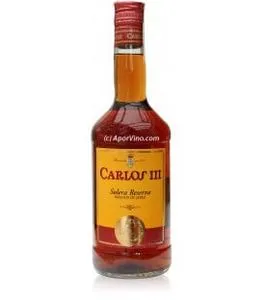 Oferta de Brandy Carlos III Solera Reserva por 13,78€ en Aporvino
