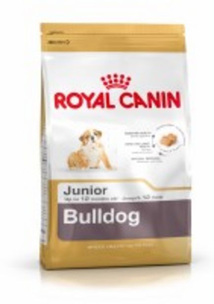 Oferta de Pienso ROYAL CANIN Bulldog Junior 30 por 24,31€