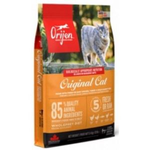 Oferta de Orijen Original Cat pienso para gatos y gatitos sin cereales grain free por 51,65€ en Pet clic