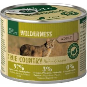 Oferta de Real Nature Wilderness Para Gatos Latitas Pollo Pescado por 7,61€ en Pet clic