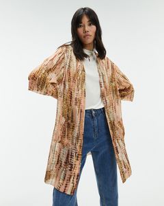 Oferta de Kimono estampado tie-dye por 23,99€ en System Action