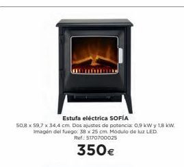 Oferta de Estufas Sofia por 350€