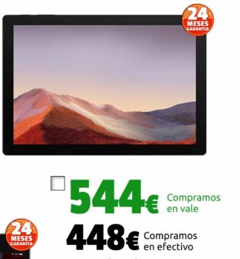 Oferta de Tablet Microsoft por 448€