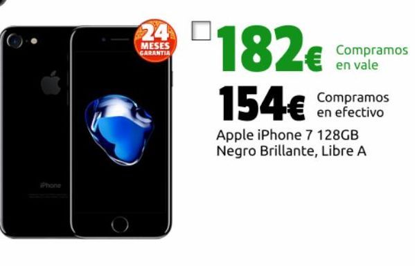 Oferta de Iphone 7 Apple por 154â‚¬
