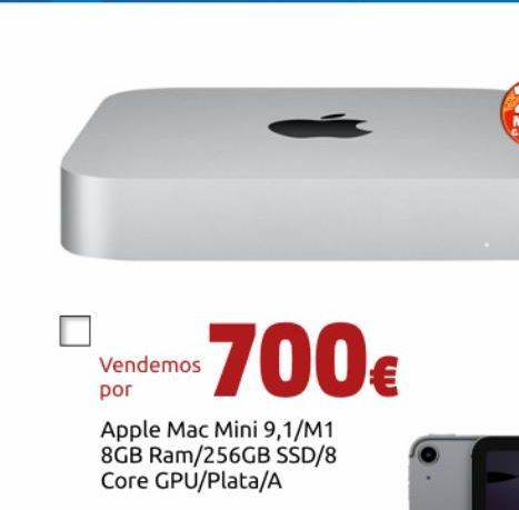 Oferta de Mac mini Apple por 700€