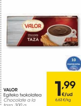 Oferta de VALOR Chocolate a la taza  por 1,99€