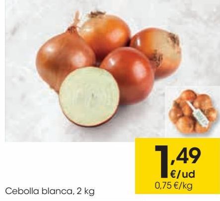 Oferta de Cebolla blanca por 1,49€