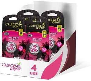 Oferta de Ambientador De Coche De Palitos Pack 6 Vainilla California Scents por 16,8€ en Aurgi