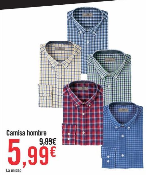 Oferta de Camisa hombre  por 5,99€