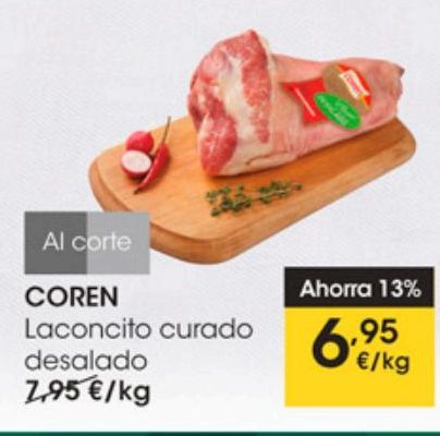 Oferta de Laconcito curado desalado Coren por 6,95€