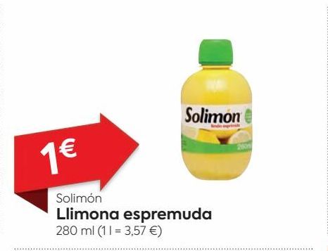Oferta de Limonada por 1€