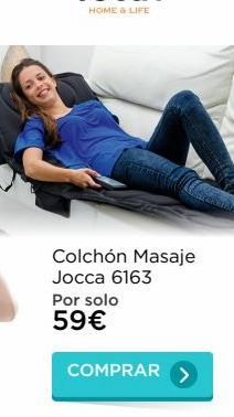 Oferta de Colchón masaje Jocca por 59€