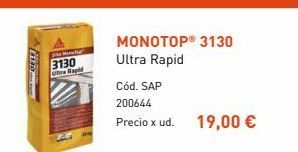 Oferta de 3130 cara Band  MONOTOP 3130 Ultra Rapid Cód. SAP 200644 Precio x ud.  19,00 €  por 19€