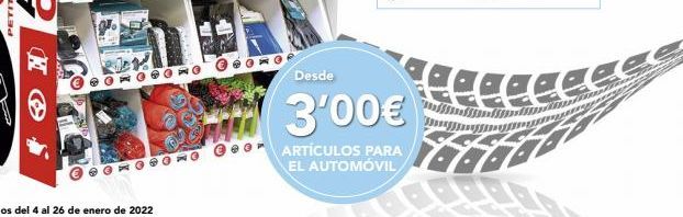 Oferta de ORO  W @  Desde  3'00€  ARTÍCULOS PARA EL AUTOMÓVIL  por 