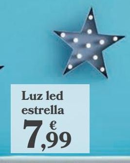 Oferta de Luz led estrella por 7,99€