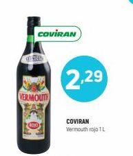 Oferta de Vermouth rojo coviran por 